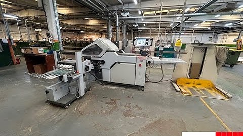 Used Horizon AFC 566AKT cross folder   automated paper folding machine for sale   Gab Supplies Ltd