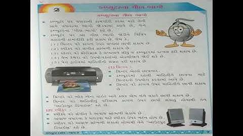 Second Parts Of Computer Part 1 Unit 2 || In Gujrati || Vala Dhara