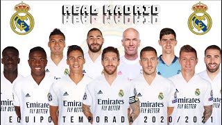 REAL MADRID PLANTILLA PARA LA TEMPORADA 2020/2021 + MEDIAS FIFA | SangreSudoryFutbol