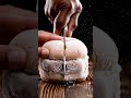 Frozen Burger Cutting ASMR 🤯 Super Satisfying Knife Sounds