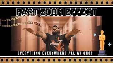 Fast Zoom Effect Filmora Tutorial