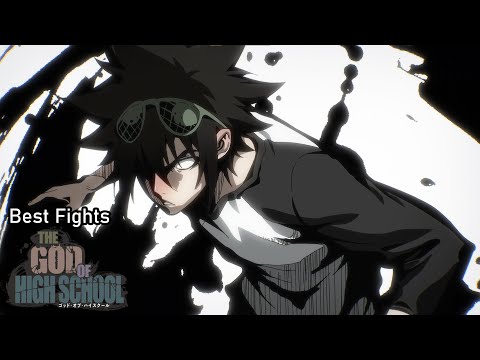 Best Fights The God of High School [60FPS]