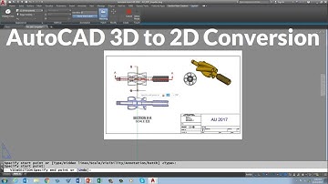 AutoCAD 3D to 2D Convert - Create 2D Sections, Details, and Auxiliary Views from AutoCAD 3D Models