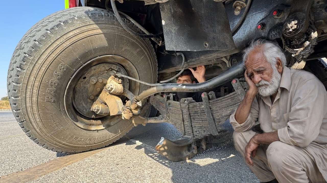Dumper Truck Front Axle Broken into Two Pieces | Due to Overload 