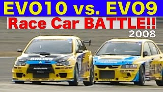 Evo 10 vs Evo 9, a race between the racing cars with the