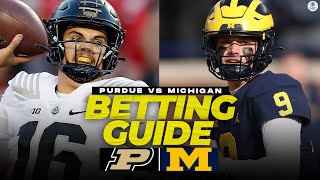 Big Ten Championship Purdue vs No. 2 Michigan Betting Preview: Pick To Win \& MORE | CBS Sports HQ