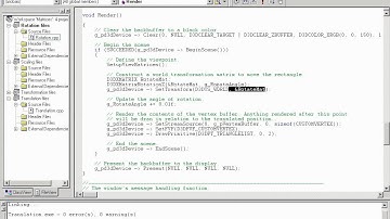Programming DirectX 9.0c Applications - 3.2 - Rotation [TutorialGenius.com]