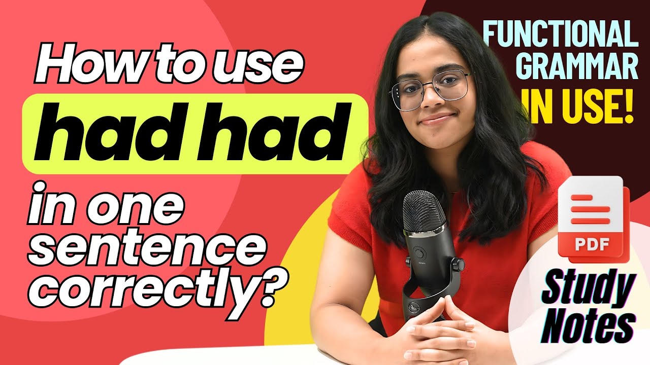 When to Use HAD HAD in one Sentence? ⏱️ Past Perfect Tense Made Simple ...