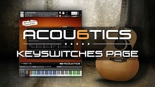 Acou6tics Tutorial - Keyswitches Page