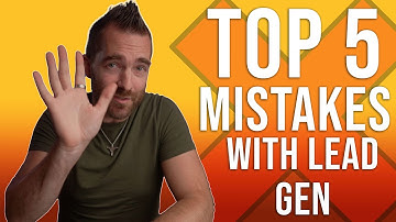 5 Ways to bugger up MSP Lead Generation