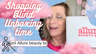 Shopping blind: Allure beauty box April 2024 unboxing subscription box and review