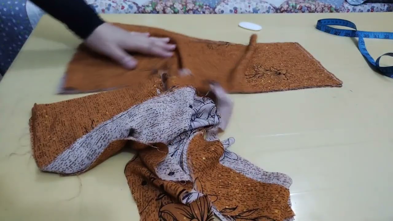 تفصال وخياطه نفنوف كصه بلخصر بنسات للجوانب مسطره بالامام كركش لصدر موديل روعه 💥💥💥