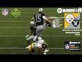 Madden 26 Pittsburgh Steelers vs Raiders Draft + Free Agency Updated Roster Sim 2026 Game Play
