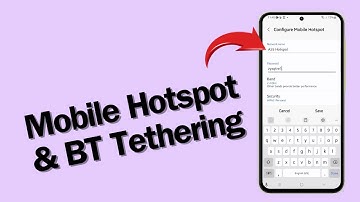 [QUICK TIP] Share Galaxy A55 Wi-Fi Internet via Hotspot and Bluetooth Tethering