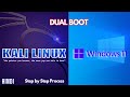 Kali Linux And Windows Dual Boot Process Step by Step For Beginners!