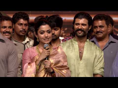 Rashmika Mandanna Speech @ @ Ranabaali Success Celebrations | Vijay Deverakonda || NTVENT