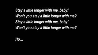 stay a little longer lyrics -halfgirl friend