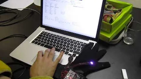 Sending to the ArduIMU Gloves from Max/MSP!