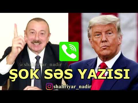 Tramp və İlham Əliyevin telefon danışığı SON DƏQİQƏ XƏBƏRLƏR