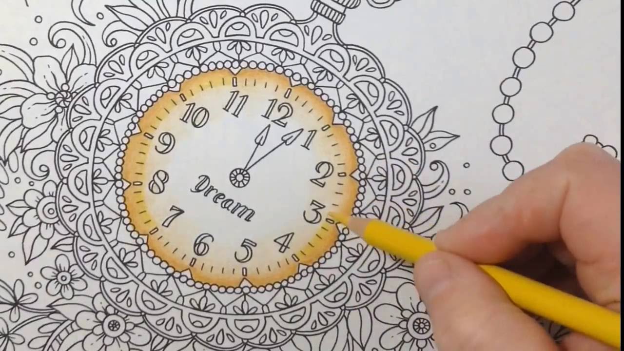 Part1 - colored by Julie Bouve - sommarnatt hanna karlzon - realtime coloring tutorial