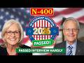 US Citizenship Interview 2026 with new N400 application (a case - senior applicant) #n400