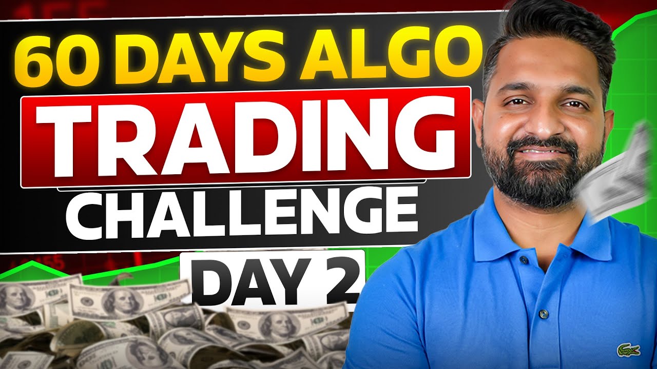 60 Days Trading Challenge | Day 2 | Free Cryptomaty Algos  |@cryptomatyofficial | Theta Gainers