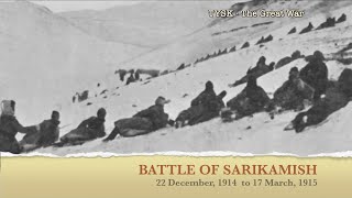 1914-50 Battle of Sarikamish 22 December, 1914 - 17 March, 1915 Resimi