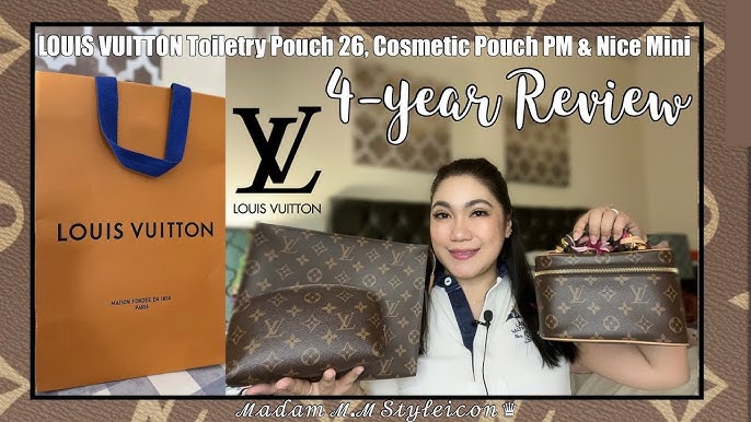 🧡 LOUIS VUITTON NICE MINI TOILETRY POUCH UNBOXING, REVIEW, AND