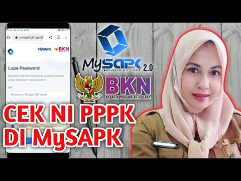 ?Info Terbaru, Cara Cek NI PPPK 2022 Melalui MySAPK BKN #mysapkbkn