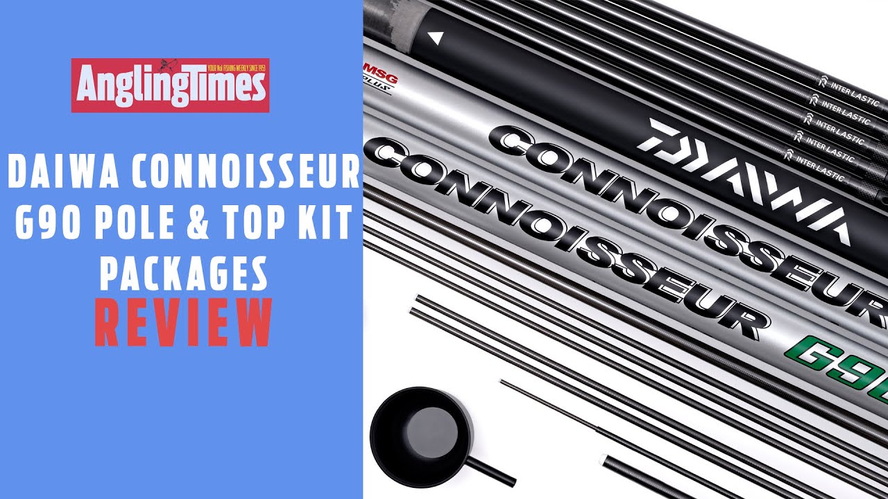 Fishing Tackle Reviews  Daiwa CONNOISSEUR G90 pole and top kit packages 