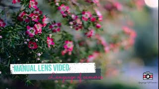A sample video with Zeiss Planar 50mm on Fuji XT20