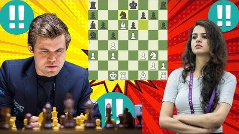 Super Magnus Carlsen vs Tania Sachdev 16