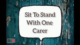 Helping Patient Go From Sitting To Standing With One Carer - Windi Febrina Dewinda 1911311018