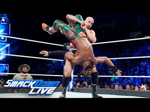 Kofi Kingston vs. Cesaro: SmackDown LIVE, Sept. 18, 2018