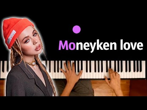 Instasamka - Moneyken Love Караоке | Piano_Karaoke Ноты x Midi