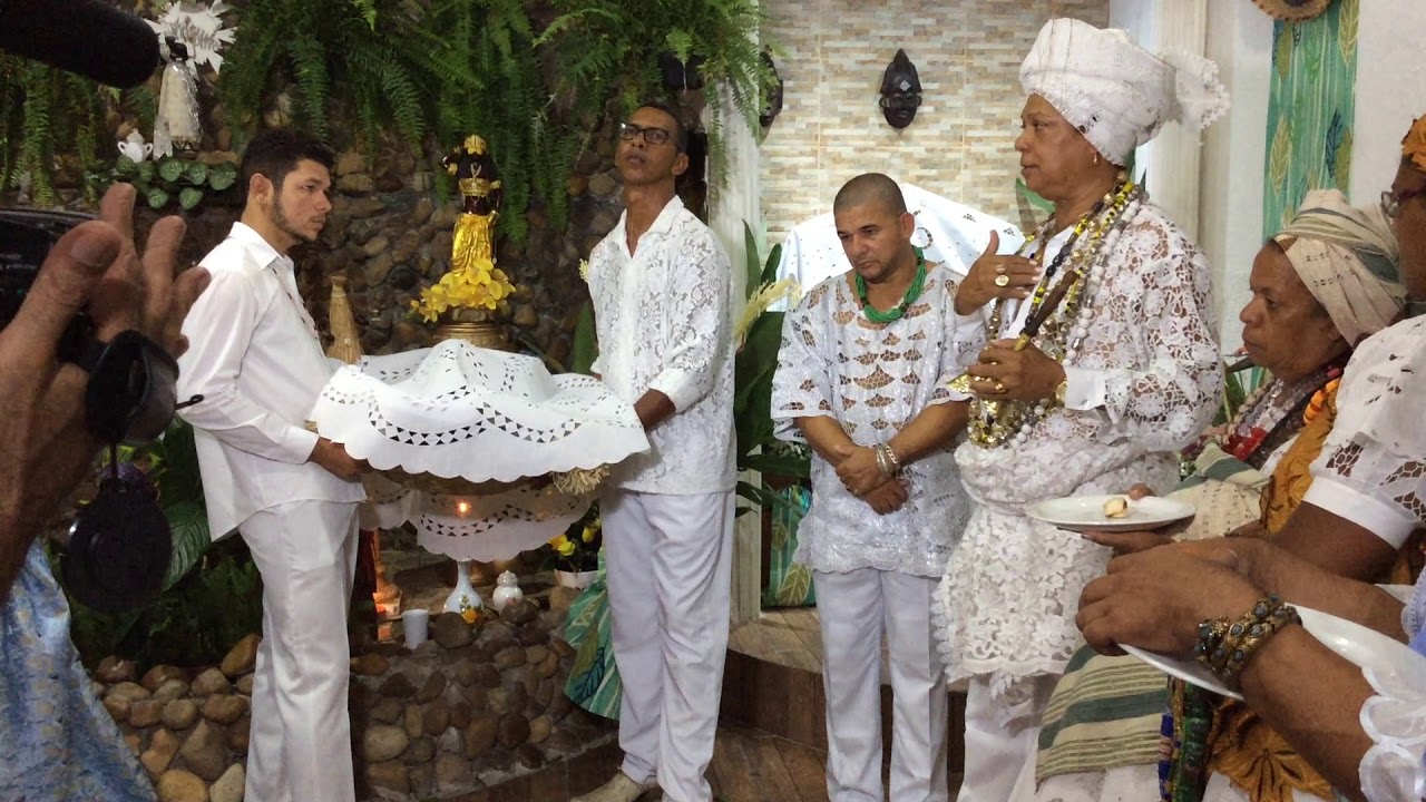 Pai Naldo de Oxumaré - 14/04/2018 - Entrega de Deka - Oxóssi / Mutakalambo . em SP