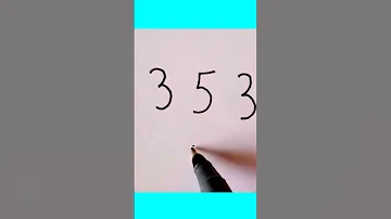 Draw A Cute Dog With Numbers 