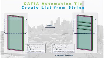 CATIA Automation Tip Create List from String
