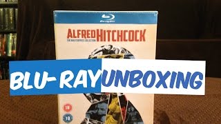 Alfred Hitchcock Masterpiece Collection UK Region Free Edition-Blu Ray Unboxing