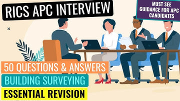 RICS APC FINAL ASSESSMENT MOCK INTERVIEW - BUILDING SURVEYING PATHWAY