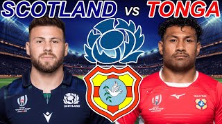 SCOTLAND vs TONGA Live Commentary (Autumn Nations Series 2021)
