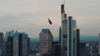 Frankfurt Skyline Drone 4K Cinematic (DJI Mavic 2 Pro)