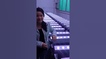 RGBWA 5in1 6x15W wireless dmx battery powered bar type led wall wahser