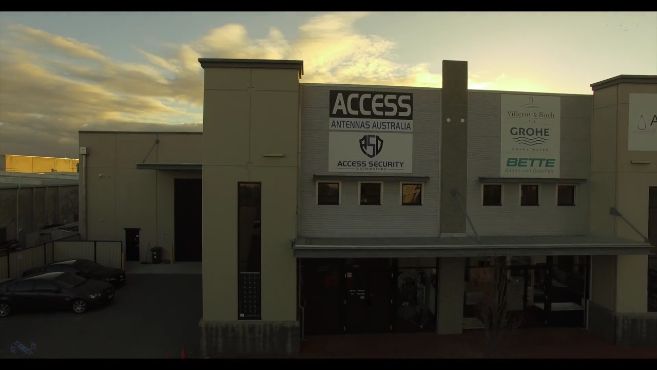 Access Antennas Australia Drone footage of Osborne Park branch at