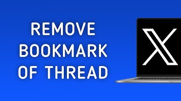How To Remove A Bookmark Of A Thread On X (Twitter) On PC