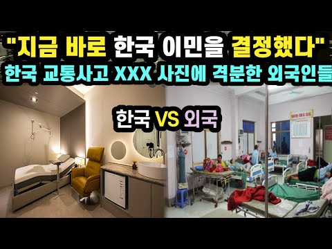 [해외반응] "지금 바로 한국 이민을 결정했다" // 한국 교통사고 XXX 사진에 격분한 외국인반응