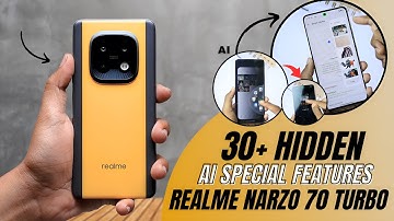 Realme Narzo 70 Turbo 5g Tips And Tricks 🔥 Hidden Top 30+ Special Features | realme narzo 70 turbo