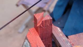 Mortise tenon structure Chinese craft