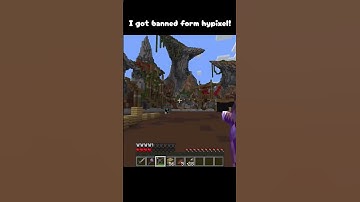 I got banned from hypixel! #minecraft #hypixel #pvp