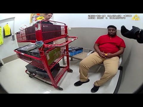 Fake Target Employee Tries to Escape from Cops